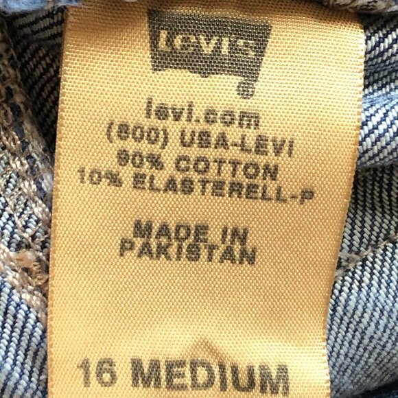 Levi's Stretch Boot Cut Women’s Levi’s 544 Ultimate Lift Jeans  Flare Size 16 - Picture 9 of 11